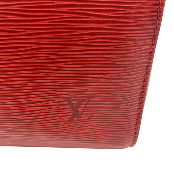 Brown-Bugundy Louis Vuitton Epi Speedy Boston Bag - Picture 7 of 16